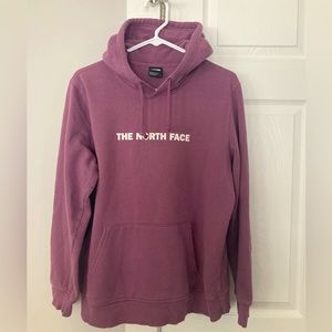 The North Face hooded sweatshirt